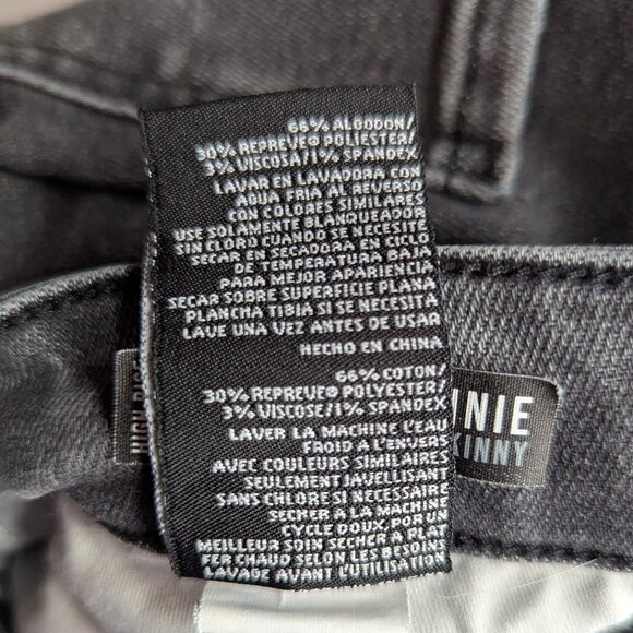 Kut From the Kloth High Rise Connie Fab AB Ankle Skinny Dark Gray Jeans Size 4 - Picture 8 of 16